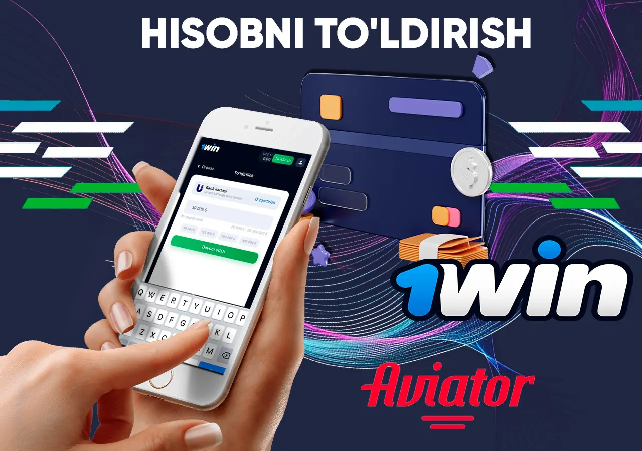 1win Casino-da hisobni xavfsiz to'ldirish